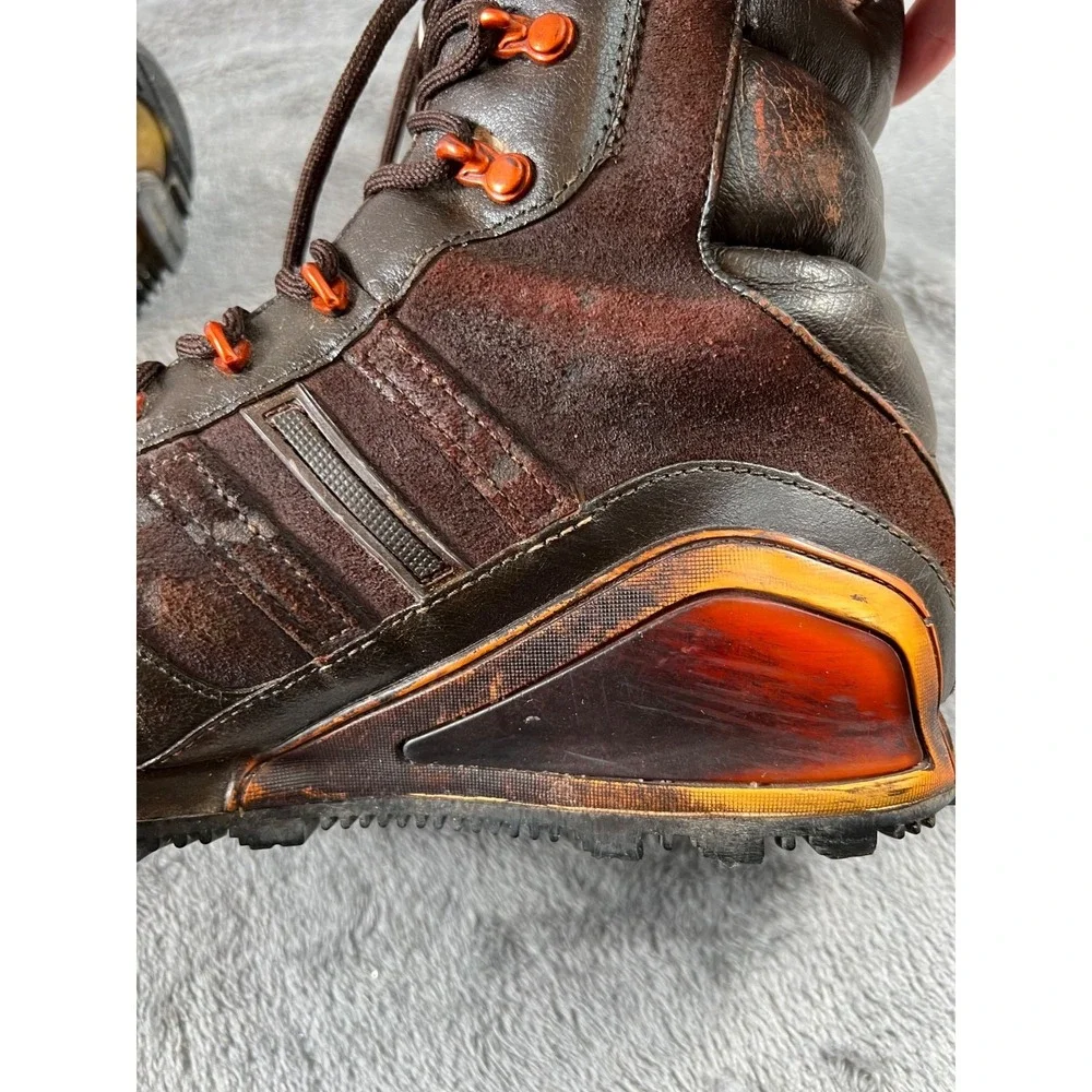 Y-3 Yohji Yamamoto X Adidas Leather Hiking Boots  Mens 6.5 W 8 Sneakers Shoes